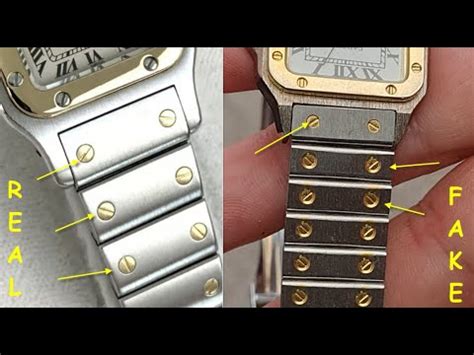 how to spot fake cartier watch|authentic cartier watch.